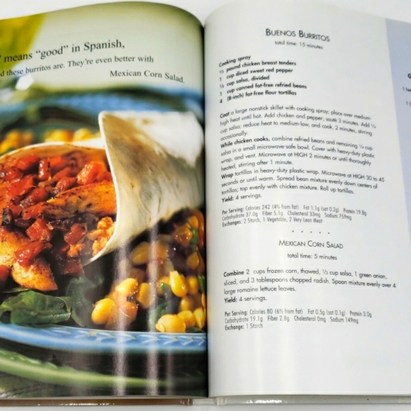 2/$10 Cooking Light 5 Ingredient 15 Minute Cookbook Hardcover Vintage Book - Picture 8 of 10